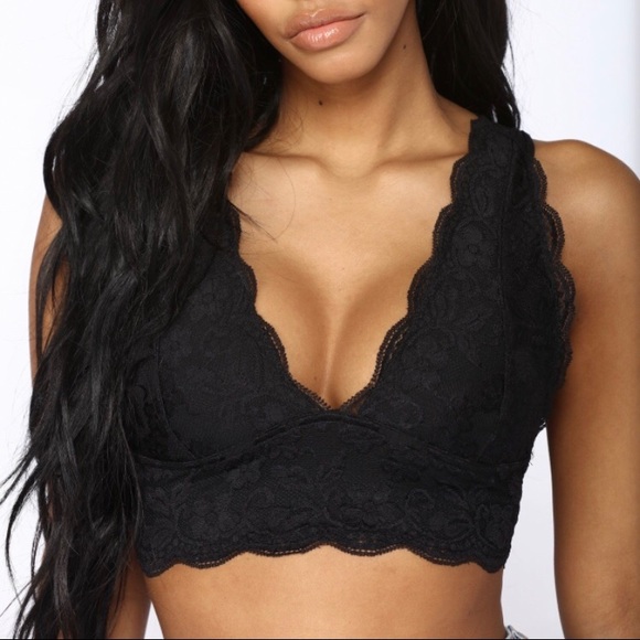 Fashion Nova Eternal Spice Black Bralette (small) - Picture 1 of 2